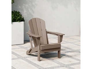Outdoor Folding Poly Adirondack Chair