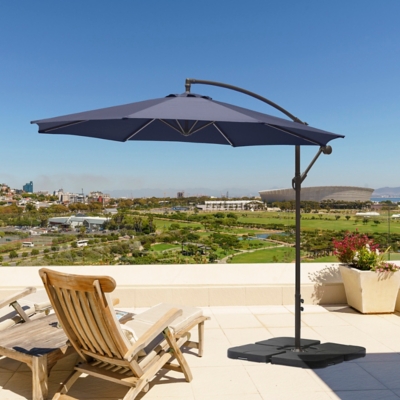 P600001613 10 ft. Outdoor Cantilever Hanging Patio Umbrella,  sku P600001613