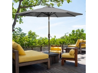 9' Outdoor Patio Table Umbrella with Tilt and Crank