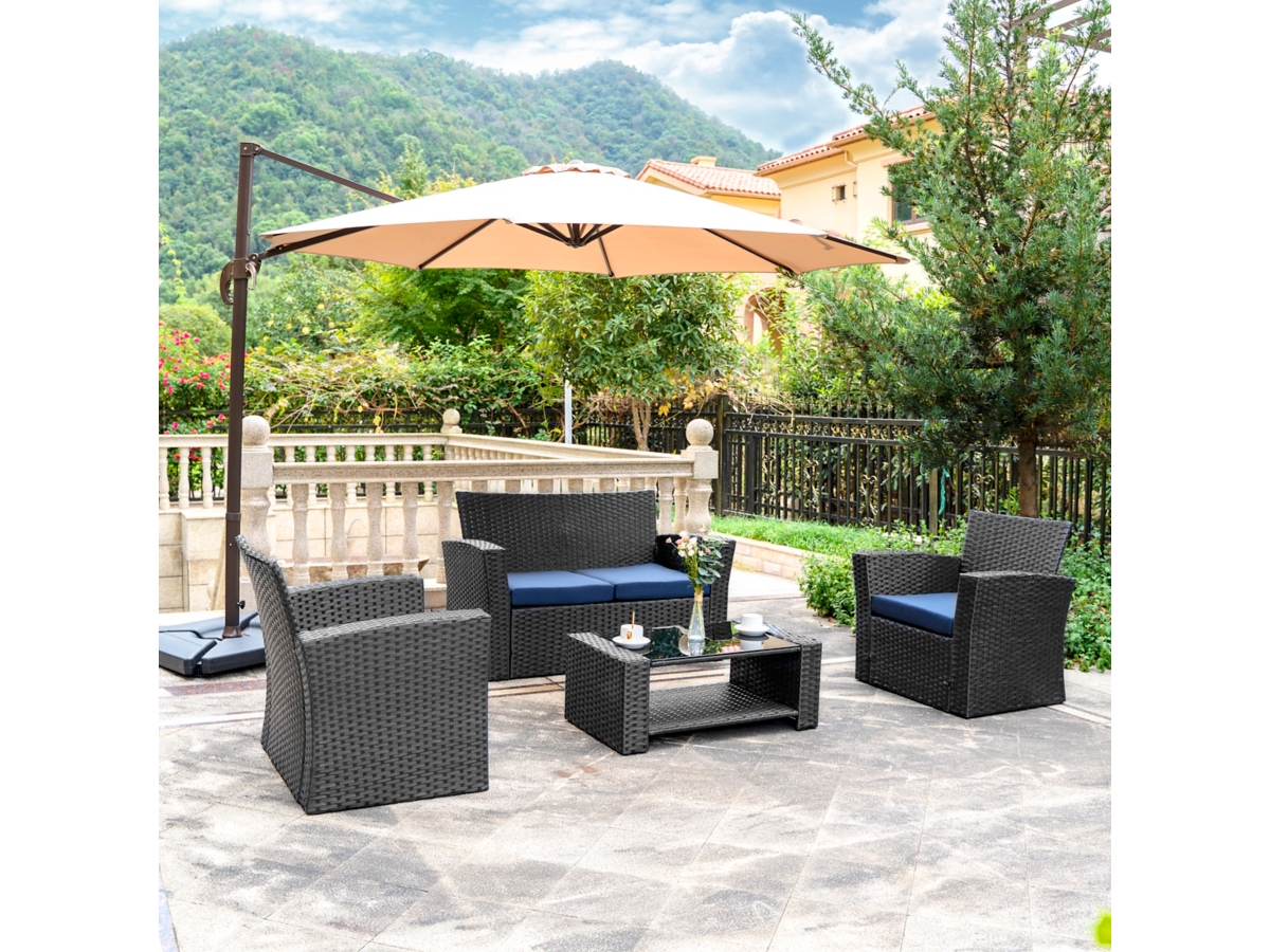 Patio umbrella and cushions best sale