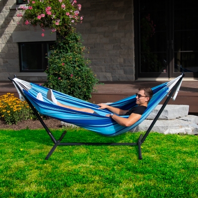 Cotton hammock with stand hotsell