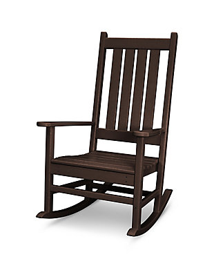Vineyard Porch Rocking Chair, Mahogany, large
