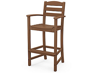 La Casa Cafe Bar Arm Chair, Teak, large