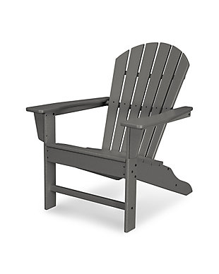 South Beach Adirondack Chair, Slate Gray, rollover