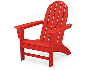 Vineyard Adirondack Chair, Sunset Red, rollover