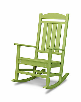 Presidential Rocking Chair, Lime, large
