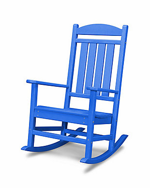 Presidential Rocking Chair, Pacific Blue, large