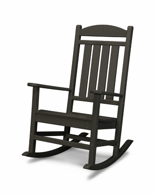 Presidential Rocking Chair, Black, large