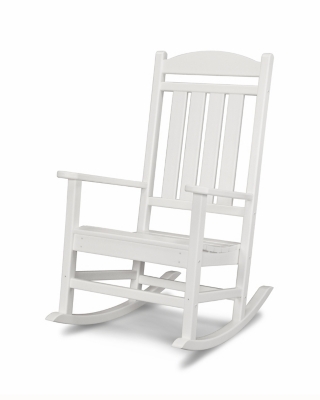 Presidential Rocking Chair, White, large