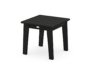Lakeside End Table, Black, large