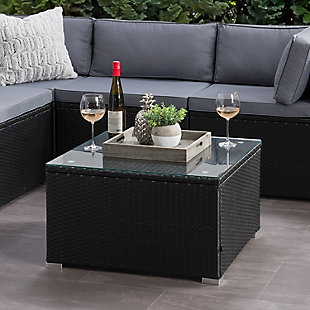 Parksville Outdoor Patio Square Coffee Table, , rollover