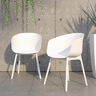 Novogratz Poolside Collection York XL Dining Chairs (Set of 2), , rollover