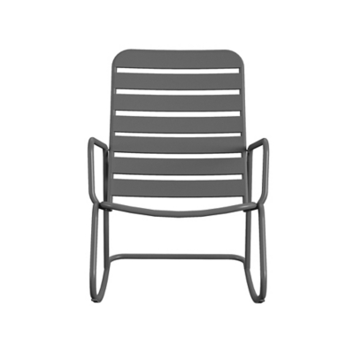 Novogratz Poolside Gossip Collection Roberta Outdoor/Indoor Rocking Chair, , large