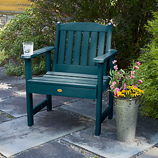 Highwood® Lehigh Outdoor Garden Chair, Nantucket Blue, rollover