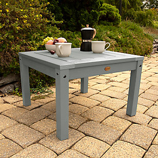 Highwood® Adirondack Outdoor Side Table, Coastal Teak, rollover