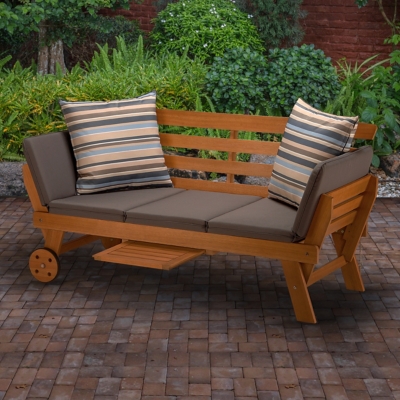 National Tree Company Eucalyptus Grandis Wood Daybed, , rollover