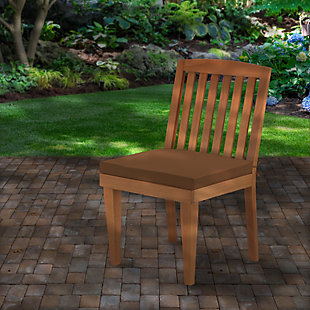National Tree Company Eucalyptus Grandis Wood Dining Chair, , rollover