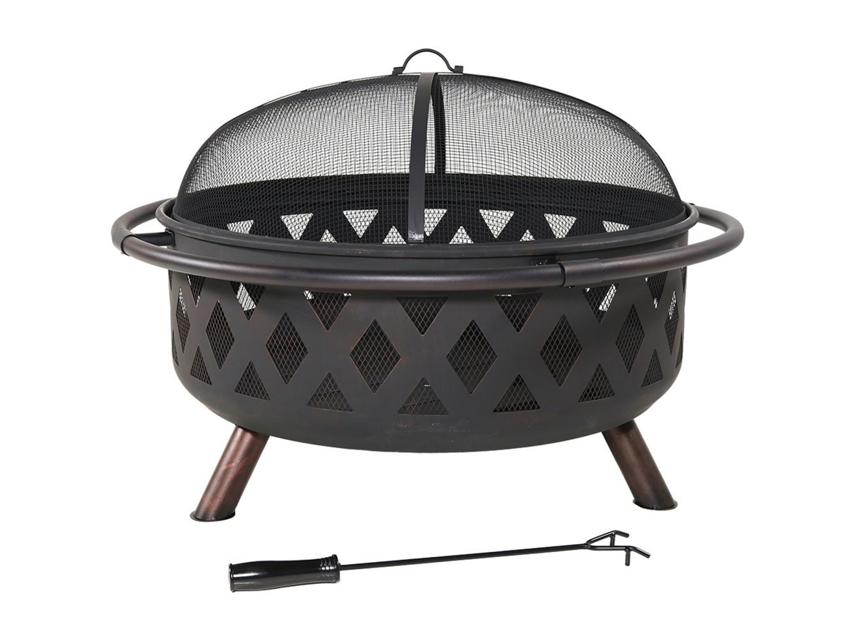 Sunnydaze Outdoor Fire Pit and Accessories | Ashley