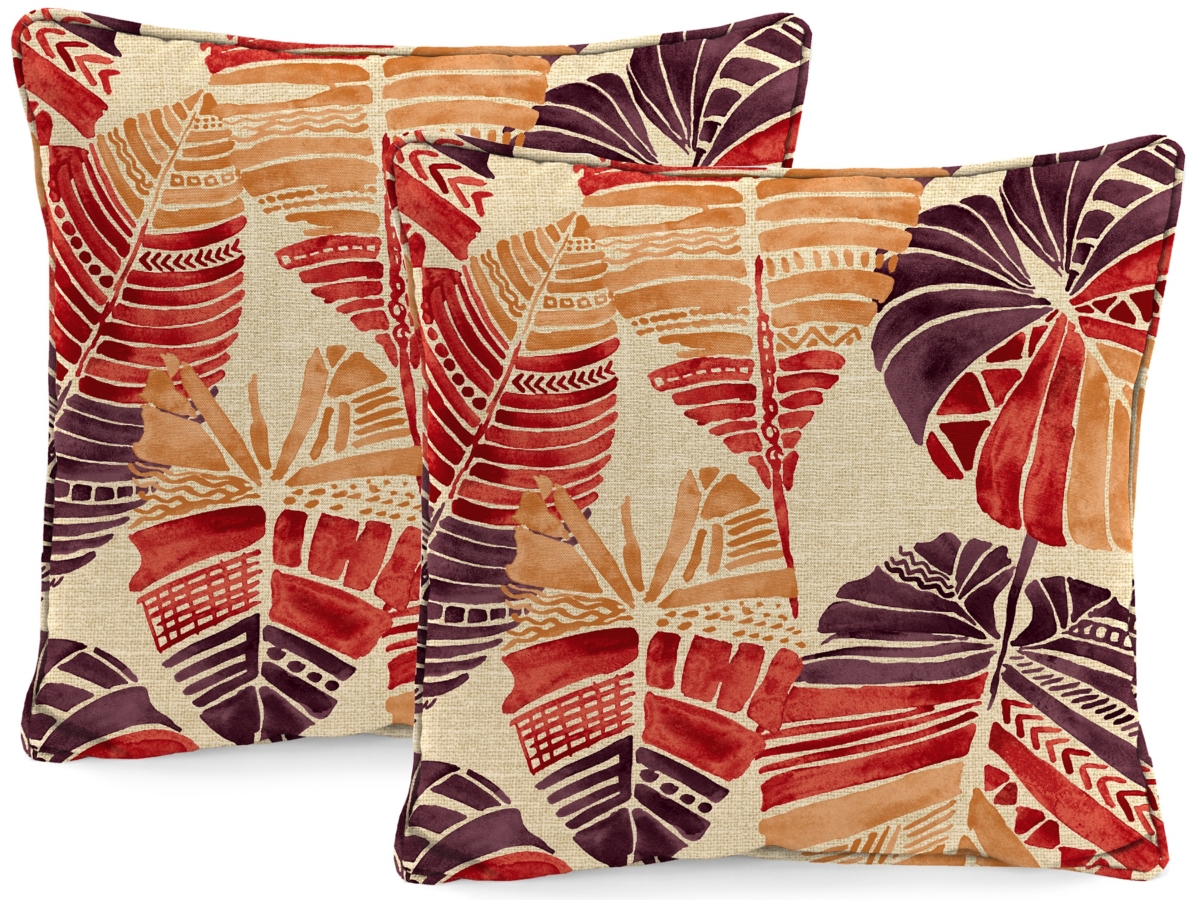 Outdoor throw pillows set of 2 sale