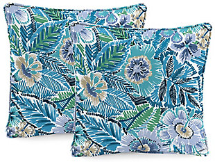 Jordan Manufacturing Outdoor 20" Accessory Throw Pillows (Set of 2), , large