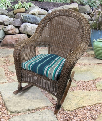 Jordan Manufacturing Outdoor 18 Wicker Chair Cushions Set Of 2 Ashley Furniture Homestore