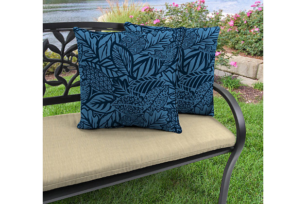 Outdoor Weather Resistant Throw Pillow, Ashley Furniture Outdoor Throw Pillows