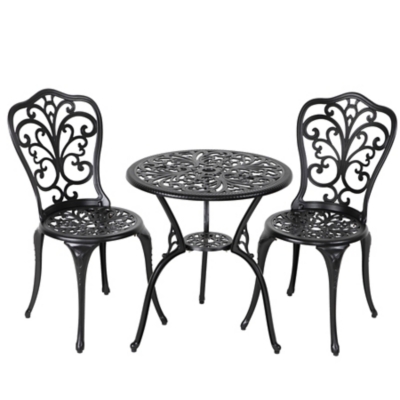 Nuu Garden 3-Piece Outdoor Bistro Set, , large