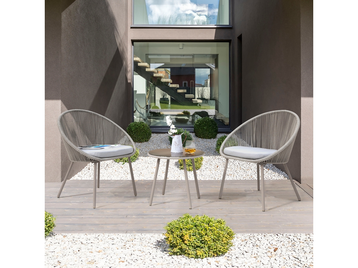 Nuu Garden 3-Piece Outdoor Bistro Set | Ashley