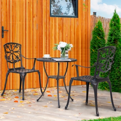 Nuu Garden 3 Piece Outdoor Bistro Set Ashley