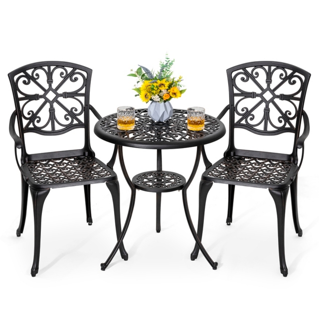 Nuu Garden 3-Piece Outdoor Bistro Set