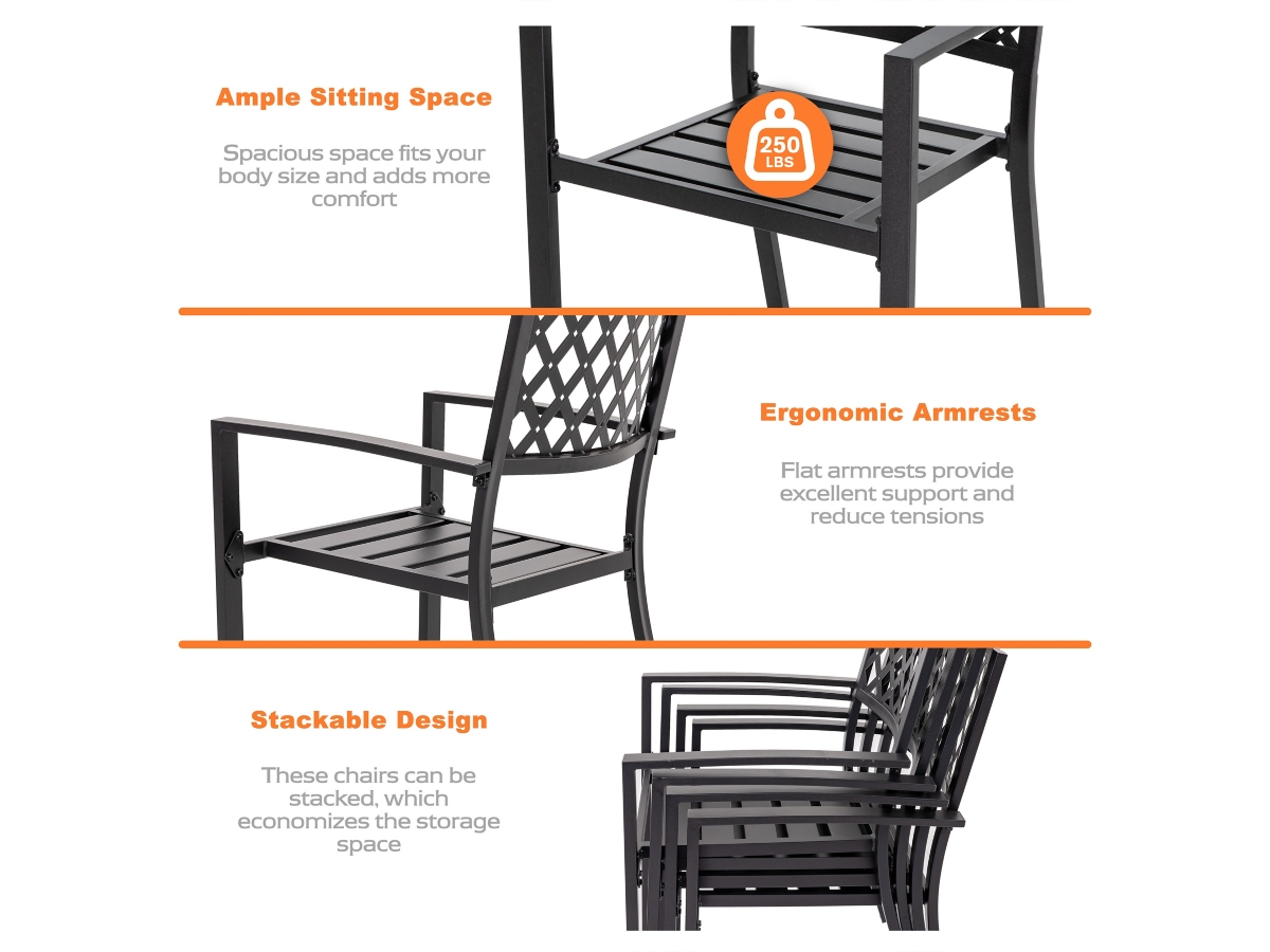 Nuu Garden Outdoor Patio Dining Chair (Set of 2) Ashley