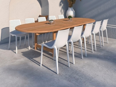 11 piece dining on sale set ashley furniture