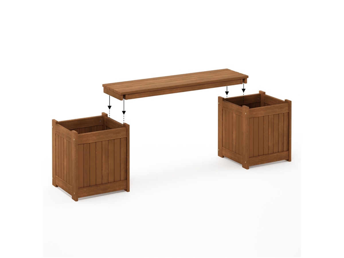 小物 traditionalwhetherwearFOLDINGBAMBOOMINI Amazon.com : Furinno FG16011 Tioman Hardwood Flower Box