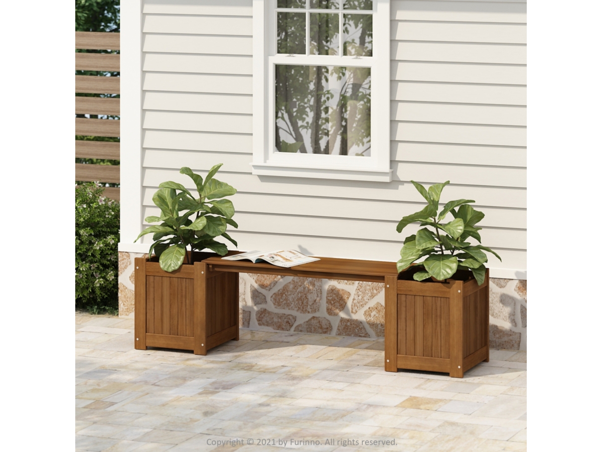Furinno Tioman Outdoor Planter Box | Ashley