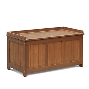 Furinno Tioman Outdoor Hardwood Deck Box, , large