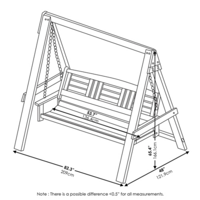 Furinno discount porch swing