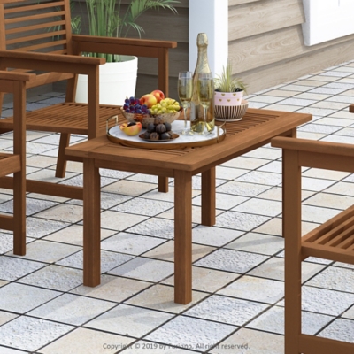 Furinno Tioman Outdoor Hardwood Coffee Table, , rollover