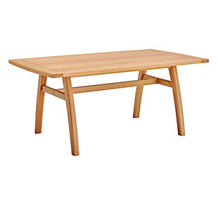 Modway Orlean 57" Outdoor Dining Table, , large
