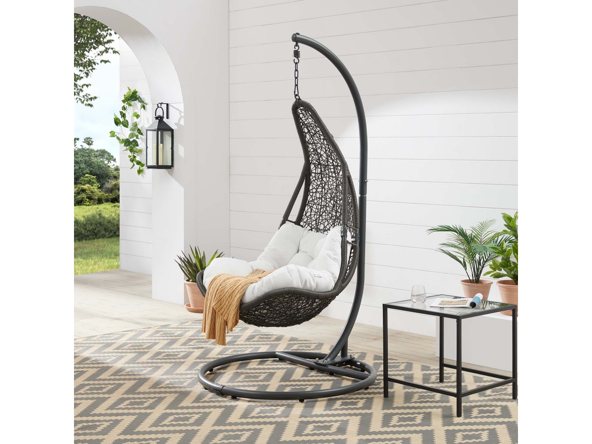 Modway Abate Outdoor Swing Chair Ashley