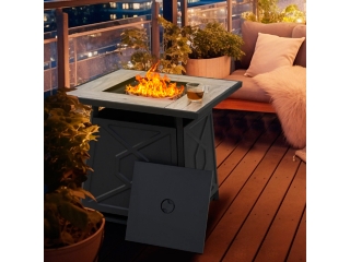 Nuu Garden Outdoor Fire Pit Table