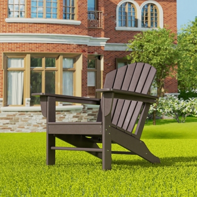 P600007290 Westin Outdoor Elger Adirondack Chair, Brown sku P600007290