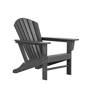 Westin Outdoor Elger Adirondack Chair, Gray, large