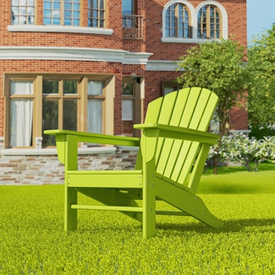 Westin Outdoor Elger Adirondack Chair, Lime, large