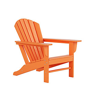 Westin Outdoor Elger Adirondack Chair, Orange, large