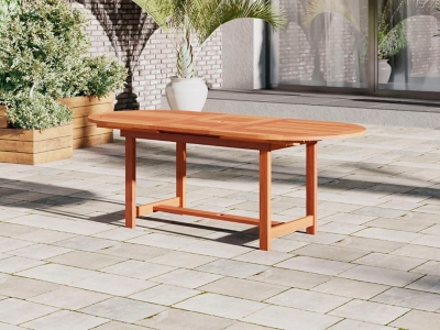 Amazonia Patio Dining Table, Brown