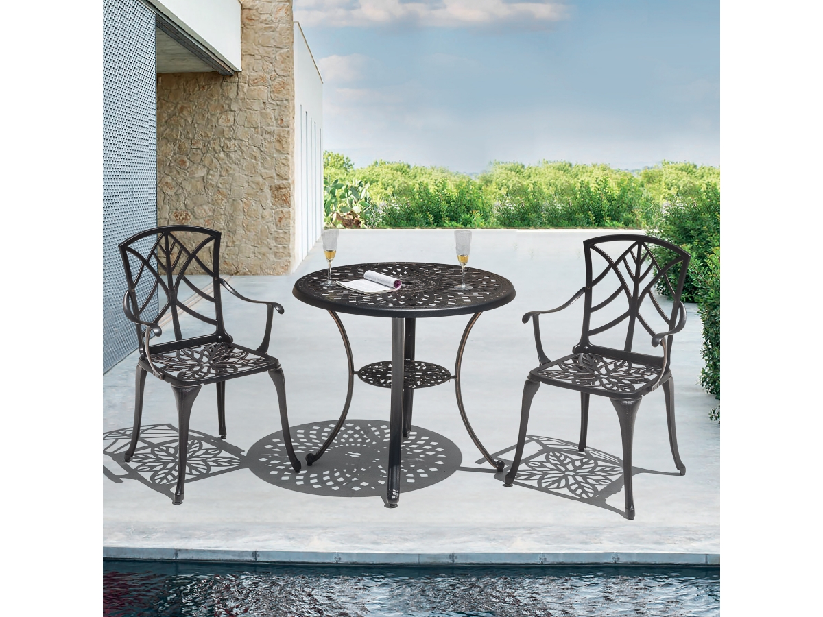 Large outdoor bistro table online