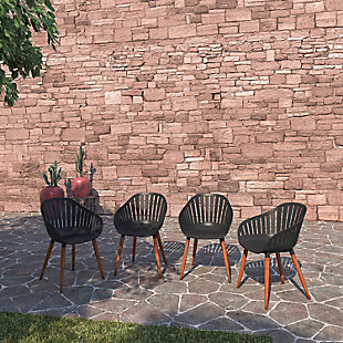 Amazonia Set of 4 Patio Dining Chairs, , rollover