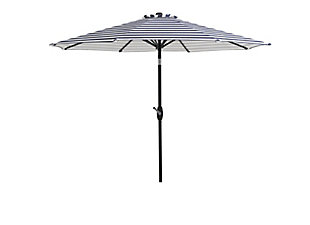 Westin Outdoor 9' Patio Umbrella With Tilt and Crank Lift, Gray, large