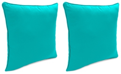 Home Accents 17" x 17" Outdoor Sunbrella® Pillow (Set of 2), , rollover