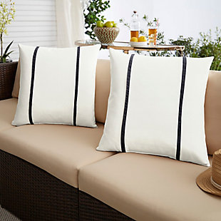 Sunbrella Outdoor Pillows (Set of 2), , rollover